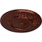 Ekena Millwork Flower Ceiling Medallion (Fits Canopies up to 3 7/8"), Hand-Painted Antique Copper, 27"OD x 1 1/8"P CM27FLACS - alternate 4